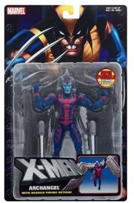 Toybiz Marvel X-Men "ARCHANGEL" missile firing Action Figure