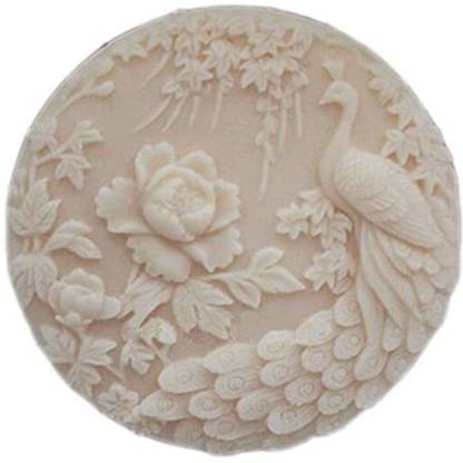 Grainrain Silicone Mold Peacock Soap Molds Soap Making Mould Resin Mold Handmade Soap Mould DIY Craft Art Molds Flexible 1 pc