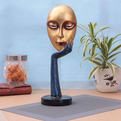 I Craft Handicraft Antique Face Showpiece For Home Decor Items Decorative Room Item In Showpieces Statues Statue Gift Figurines Table - Handicraft Home Decor I Craft Handicraft Antique Face Showpiece For Home Decor Items Decorative Room Item In Showpieces Statues Statue Gift Figurines Table - Handicraft Home Decor