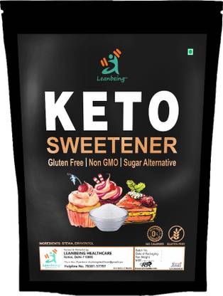 LEANBEING 100% Keto sweetener 1kg Sugar Alternative | Keto friendly| Baking Substitute, Zero Calorie | Gluten Free | Sugar free | Keto Sweetener Sweetener