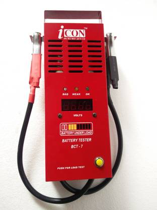 ICON BCT-7 WITH TIMER Digital Battery Tester