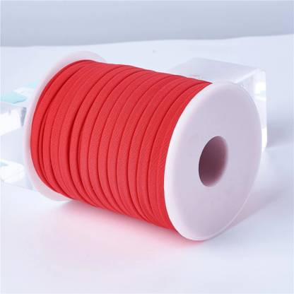 KnottyThread Elastic Thread and Cord Red Elastic