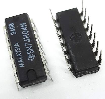 TechInfo 7404 / SN74H04N / 74LV04N Hex inverter CMOS IC (PACK OF 5) … Electronic Components Electronic Hobby Kit