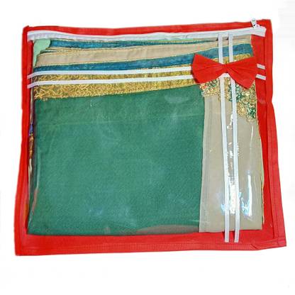 WellOrganize red saree cover return gift for marriage function 0101010101
