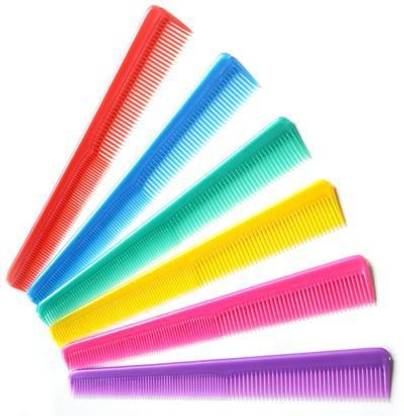 PMW Barber Comb - Unisex Comb - 12 Combs - Multi Colours