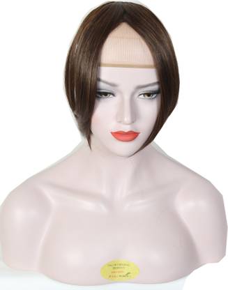 Ritzkart Front piece Double Side Bangs Fringe With 2 clips Synthetic  Extension for Pretty looks Hair Extension