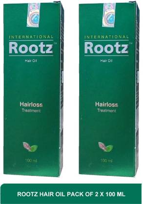 Rootz Hair Oil - hair thickening oil(pack of 2) Hair Oil