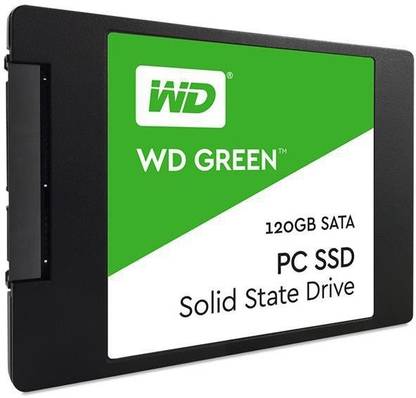 WD Green 120 GB Desktop, Laptop Internal Solid State Drive (SSD) (WDS120G1G0A)