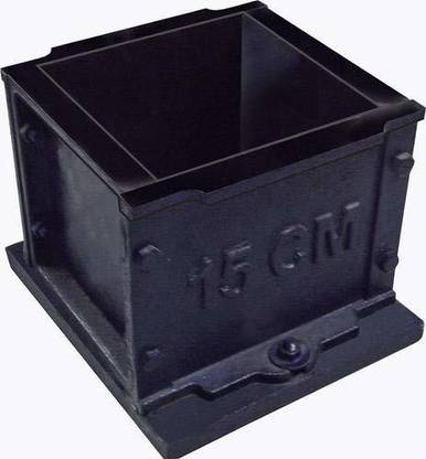 VISHAL Cube Mould, Concrete Cube Mold 15 cm Measuring Scale Cube