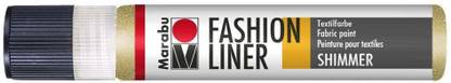 MARABU Fashion Liner - Fabric Paint - 25 ML - Shimmer Gold (583)