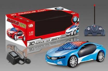 KOOZA COLLECTION BMW Remote Control Famous BMW Car with Electric Chargeable 3D Light & Music (Multicolor)