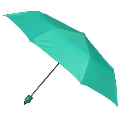 Colombo Three Fold Colour Umbrella, UVS Coated with 210T Nylon Fabric (GREEN) Umbrella