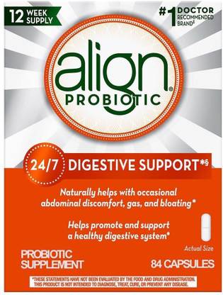 ALIGN Daily Probiotic Supplement, 84 Vegan Capsules