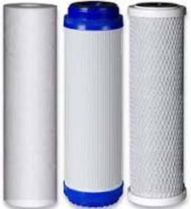 poonam pari 10" gac, cto and pp lexpure for upto 25 ltr open ro and wter filter (pack of) Solid Filter Cartridge