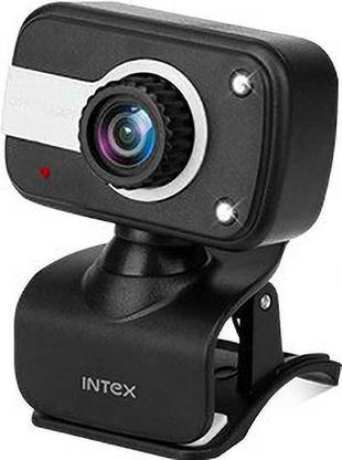 Intex IT-CAM 08 3 HD  Webcam with Built-In Microphone with Night Vision USB Connectivity