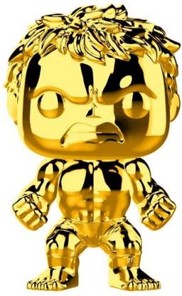 Funko Pop Marvel - Hulk in Gold Chrome Figurine