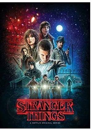 TLart 5D DIY Diamond Painting Stranger Things 16X20 inches Full Round Drill Rhinestone Embroidery for Wall Decoration