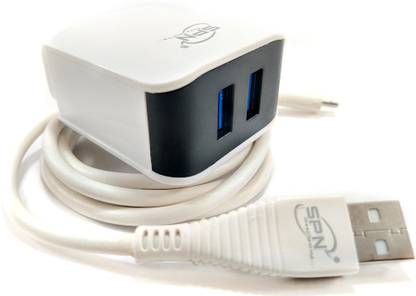 SPN 3 A Wall Charger for Mobile with Detachable Cable