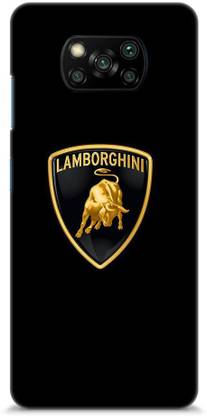 Coffer Back Cover for Xiaomi Poco X3 (Lamborghini Logo)