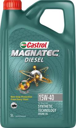 Castrol Magnatec Diesel 15W-40 API SN Part Synthetic Synthetic Blend Engine Oil