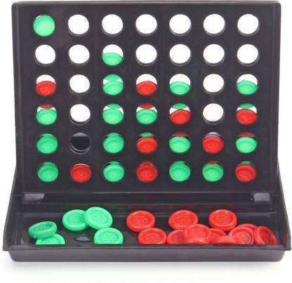 DIOART XVIV-123-™Plot-4 Board Game Family Game Educational Board Games