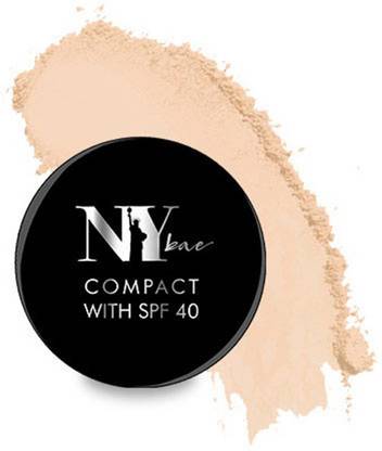 NY bae Compact Powder with SPF 40 - Zoey's Silky Beige Look Compact