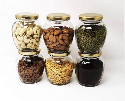 HKC HOUSE Glass Grocery Container  - 300 ml