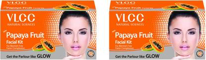 VLCC Natural Science Papaya Fruit Facial Kit (2 Pack)