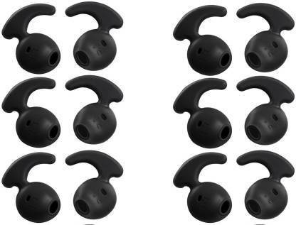 dhriyag 6 pair (12 pc) Earbuds, eartips Anti-Slip Silicone Ear Tips for S7edge S7 S6edge In The Ear Headphone Cushion
