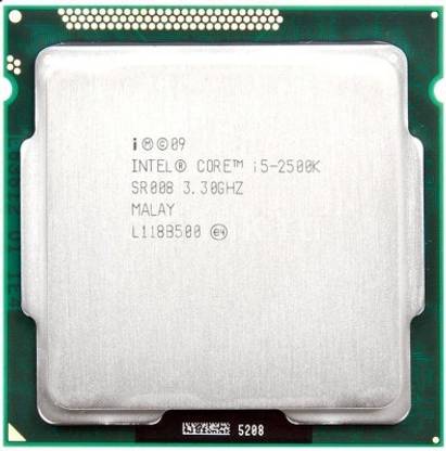 Intel core I5 2500k 3.3 GHz LGA 1155 Socket 4 Cores Desktop Processor