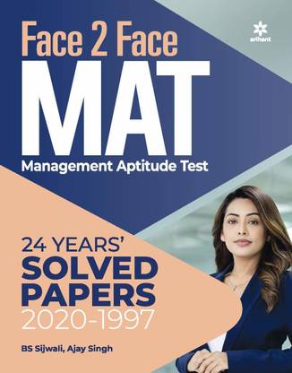 Face 2 Face MAT 24 Years' Solved Papers 2020-1997