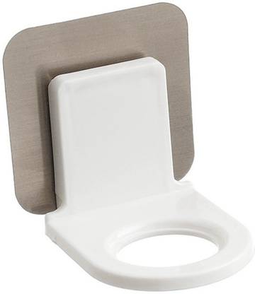 Orange Paper Wall-Mounted Holder Wall Hanging Stand For Sanitizer Water Bottle Pack Of Hook 4
