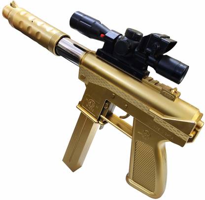 TEMSON Snipper Shooting Gun Toy Gun for Kids (Golden) Guns & Darts