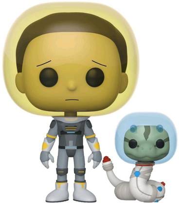 Funko Pop Rick and Morty - Morty Space Suit with Snake #690