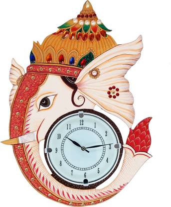 Aesthetics Analog 41 cm X 33 cm Wall Clock