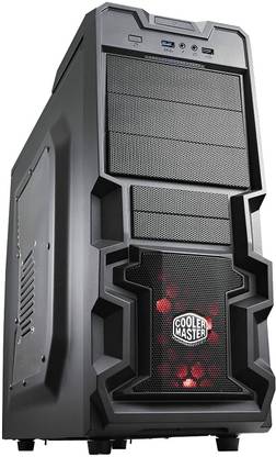 COOLER MASTER K380 Mid Tower Cabinet with USB 2.0 and USB 3.0 Ports Compatible with Computer