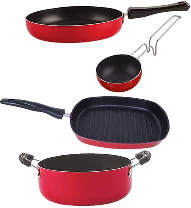 NIRLON FP12_VG_GP24.5_CS24 Non-Stick Coated Cookware Set