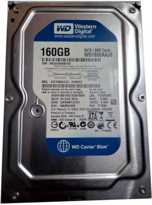 WD CAVIER 160 GB Desktop Internal Hard Disk Drive (HDD) (WD1600AAJSP)