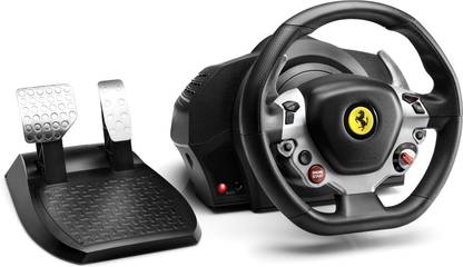 THRUSTMASTER TX RW Ferrari 458 Italia Edition | Racing Game Wheel |Force Feedback | PC/Xbox One  Motion Controller