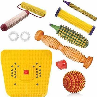 avyaan ACUPRESSURE KIT 07 Home Gym Kit Acupressure Equipment & Magnetic Stress Mat Combo Kit Massager