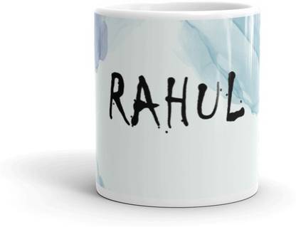 exQuild Rahul Name Theme Ceramic Coffee Mug