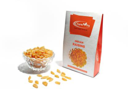 FarmVita 100% Natural Premium Long (Kishmish) Raisins