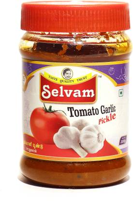 SELVAM Tomato Garlic Pickle Garlic, Tomato Pickle