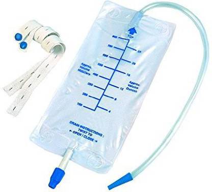 SURU UBAG URINE BAG - LEG BACK (PACK OF 3) Urine Bag