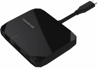 microware 5 in 1 USB Type C to HDMI Hub Adapter with 3 USB 3.0 + USB-C PD Charging Port 5 in 1 USB Type C to HDMI Hub Adapter with 3 USB 3.0 + USB-C PD Charging Port HDMI Connector
