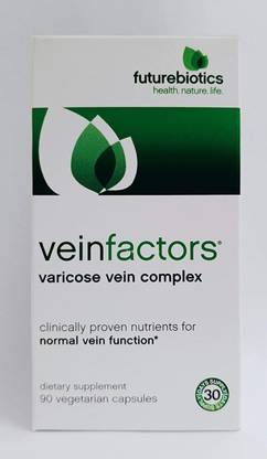 Future Biotics Veinfactors Varicose Vein Complex Vegetarian 90 Capsule