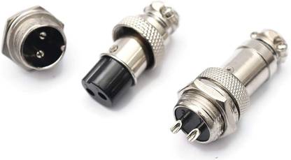 uxcell 10Pairs 16mm Thread 4 Pins Male Female Panel Metal Aviation Wire Connector uxcell 10Pairs 16mm Thread 4 Pins Male Female Panel Metal Aviation Wire Connector