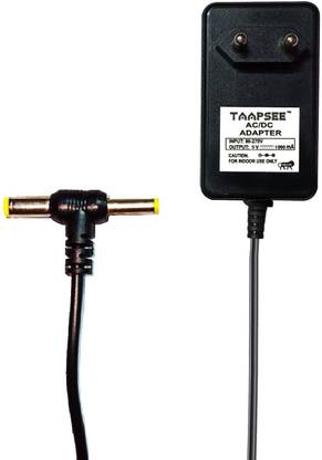 TAAPSEE 5V 1A Dual Pin (4mm Pin + 5.5mm Pin) Dc Power Smps Adapter for CCTV Camera, Router, Modem, Led Strip Light Worldwide Adaptor