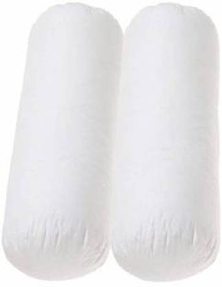 Decor Polyester Fibre Bolster Pack of 2 Solid SOFA FIBRE BOLSTER PACK OF 2 BACK SUPPORT