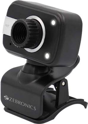 Buy ZEBRONICS Crystal Clear Webcam  (Black) at Rs. 499